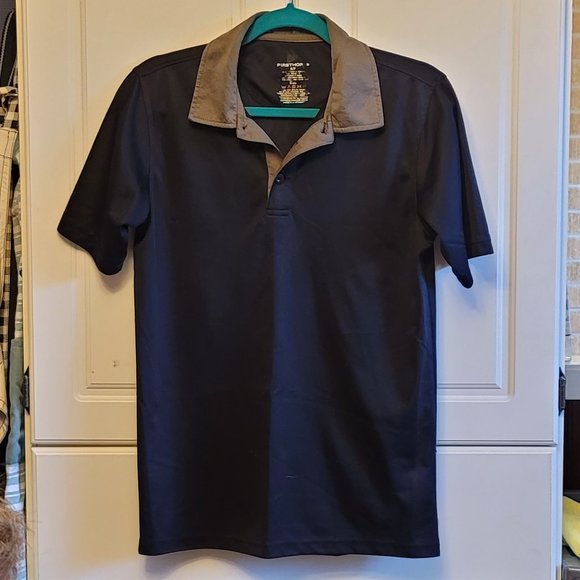 โจ2 for $20!โจ Firethorn Black and Olive Polo Shirt - Picture 2 of 5